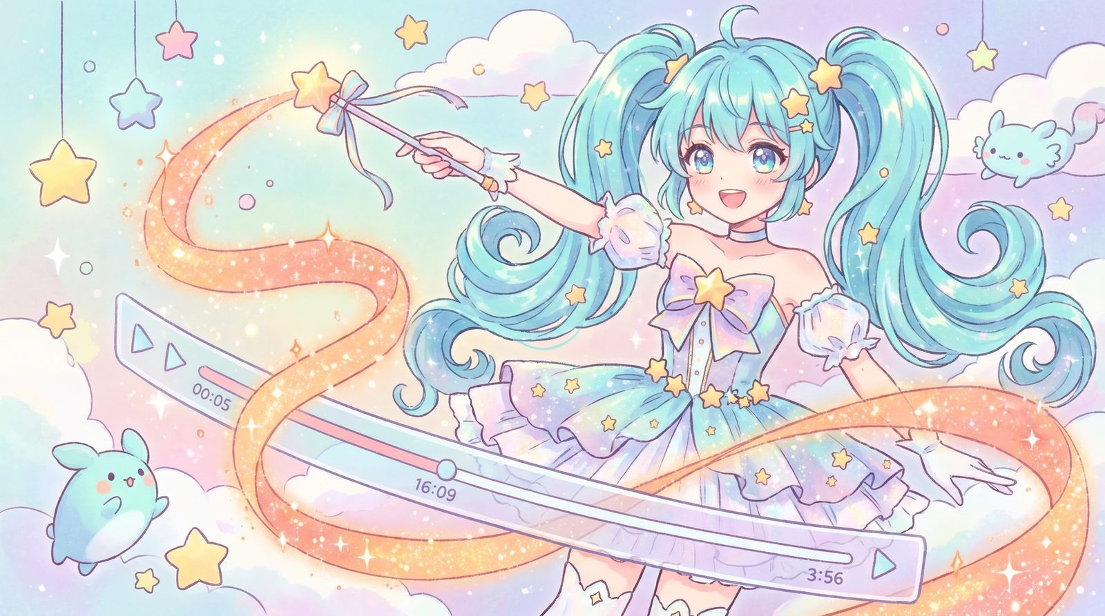 黑料 动漫封面：VTuber 动漫剪辑｜黑料教你做治愈系短动漫